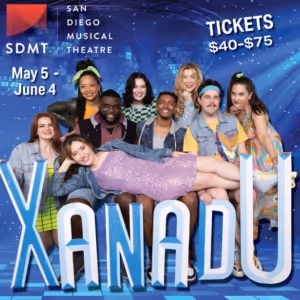 Review: XANADU brings Muses, Love, and Legwarmers to San Diego Musical Theatre