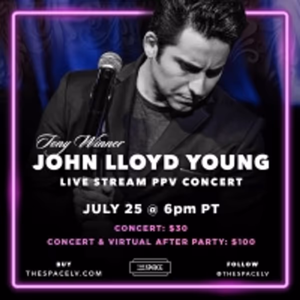 Tony Winner John Lloyd Young to Perform Live Concert From The Space In Las Vegas Photo