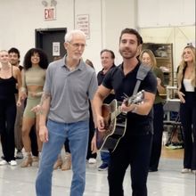 Video: Nick Fradiani & Cast Perform 'Sweet Caroline' in Rehearsals for A BEAUTIFUL NO