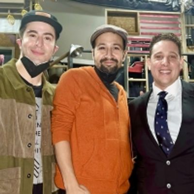 Photos: Lin-Manuel Miranda &amp; More Visit ¡AMERICANO!