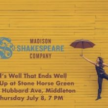 Pop-Up Performances of ALL'S WELL THAT ENDS WELL to be Presented by Madison Shakespea
