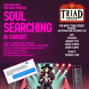 The Triad Theater to Present Selections From SOUL SEARCHING In Concert