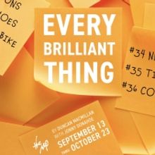 Tickets Now Available for EVERY BRILLIANT THING at Arkansas Repertory Theatre