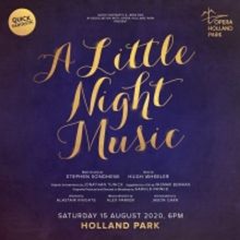 Outdoor Concert Production of A LITTLE NIGHT MUSIC Comes to Holland Park Next Month