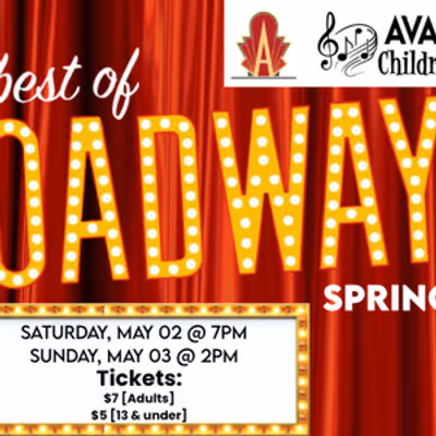 BEST OF BROADWAY Spring Concert To Be Presented By Avalon Children's Choir in Marysvi