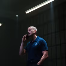 Review: THE GUILTY, Starring Russell Tovey, Donmar Warehouse