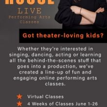 The Kravis Center To 'Bring Down The House' With Online Live Performing Arts Classes