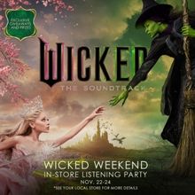 U.S. Music Stores to Host Official WICKED Movie Soundtrack Listening Parties