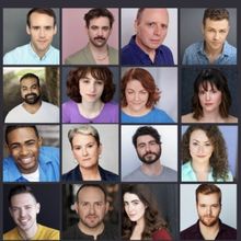Cast Set for ANGELS IN AMERICA, PARTS ONE AND TWO at Invictus Theatre