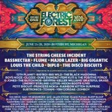 Flume, Major Lazer & More Announced for Electric Forest's 10th Anniversary