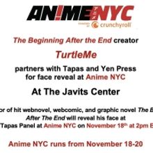 THE BEGINNING AFTER THE END Creator TurtleMe to Reveal Face at Anime NYC