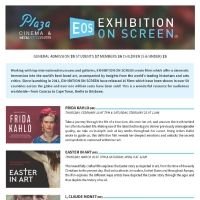 Exhibition on Screen Series Returns With Presentations Of FRIDA KAHLO, EASTER IN…
