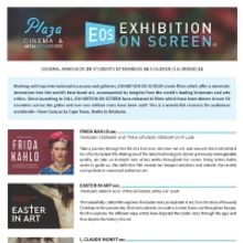 Exhibition on Screen Series Returns With Presentations Of FRIDA KAHLO, EASTER IN ART,
