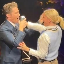 Video: Matthew Morrison Dances With GLEE Co-Star Heather Morris at JUST IN TIME