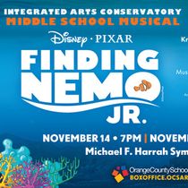 FINDING NEMO JR. to be Presented at Orange County School Of The Arts