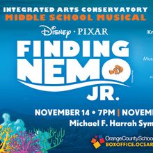 FINDING NEMO JR. to be Presented at Orange County School Of The Arts