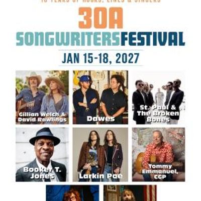 30A Songwriters Festival to Bring GILLIAN WELCH & DAVID RAWLINGS, LARKIN POE