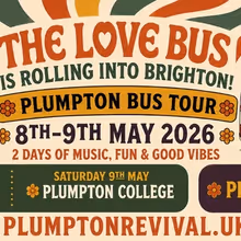 PLUMPTON REVIVAL LOVE BUS TOUR Brings Free Live Music to Brighton and Plumpton Colleg