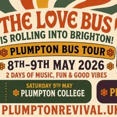PLUMPTON REVIVAL LOVE BUS TOUR Brings Free Live Music to Brighton and Plumpton College