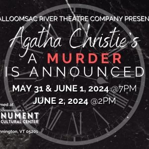 WRTC to Present Agatha Christie's A MURDER IS ANNOUNCED at Bennington's MACC