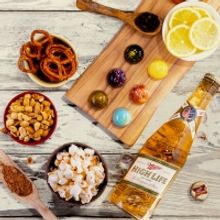 MILLER HIGH LIFE-Chocolates Inspired by Favorite Bar Snacks