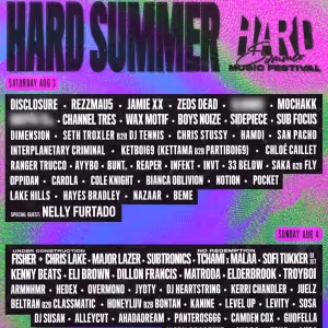 Nelly Furtado, Major Lazer & More Set for 2024 HARD Summer Music Festival