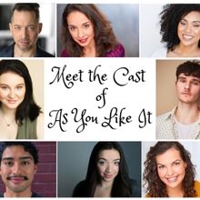 Cast Set for Times Fool Company's AS YOU LIKE IT