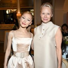 Photos: Ariana Grande, Pamela Anderson, & More at Golden Globes First-Time Nominee Ce