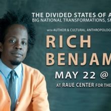 Celebrated Author and Anthropologist Rich Benjamin Will Speak At Raue Center