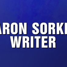 Video: Writer Aaron Sorkin Takes Over a Category on JEOPARDY! MASTERS