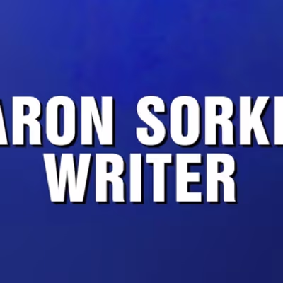 Video: Writer Aaron Sorkin Takes Over a Category on JEOPARDY! MASTERS
