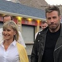 Photo: Olivia Newton-John and John Travolta Don GREASE Costumes For Film Sing-A-Long