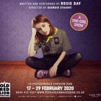 Rosie Day is Bringing INSTRUCTIONS FOR A TEENAGE ARMAGEDDON to The Old Red Lion…