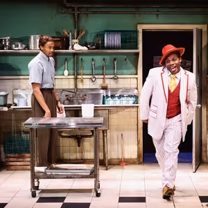 Review: MALCOLM X AND REDD FOXX WASHING DISHES... Cooks Up Chemistry at City Theatre