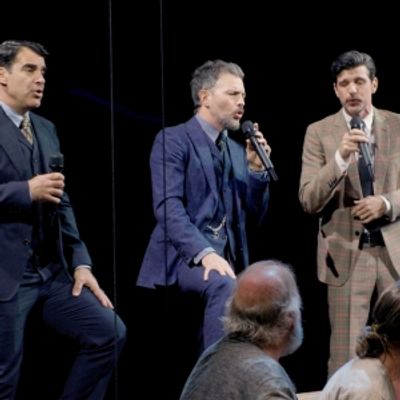 Video: The Avett Brothers Perform During SWEPT AWAY Opening Night Curtain Call