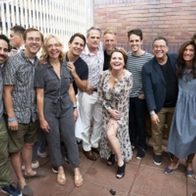 Photo Flash: Original Cast of DEAR EVAN HANSEN Assembles To Send Off Jennifer Laura Thompson And Michael Park