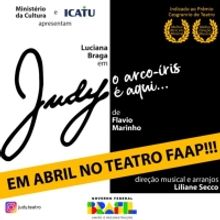Luciana Braga Honors Judy Garland in the Musical JUDY – O ARCO-IRIS E AQUI (Judy �