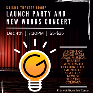 Gaisma Theater Group to Present Company Launch Party And New Works Concert