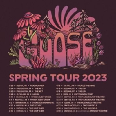 Goose Announces Spring Tour 2023