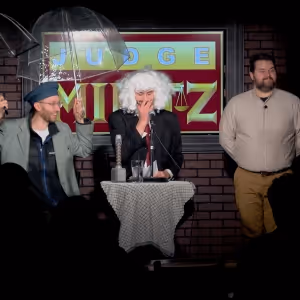 JUDGE MINTZ Comes to to Toronto Fringe with Special Guests Colin Mochrie, Chris…