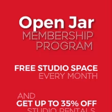 Open Jar Membership Program Offers Free Studio Space To Artists