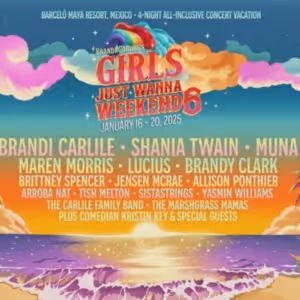 Shania Twain, MUNA, & More Join 6th Annual 'Girls Just Wanna Weekend' Lineup
