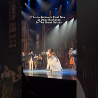 Video: Watch Aisha Jackson Take Her Final Bow as Daisy in THE GREAT GATSBY; Jeremy… Video
