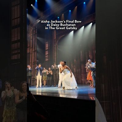 Video: Watch Aisha Jackson Take Her Final Bow as Daisy in THE GREAT GATSBY; Jeremy Jordan Remarks