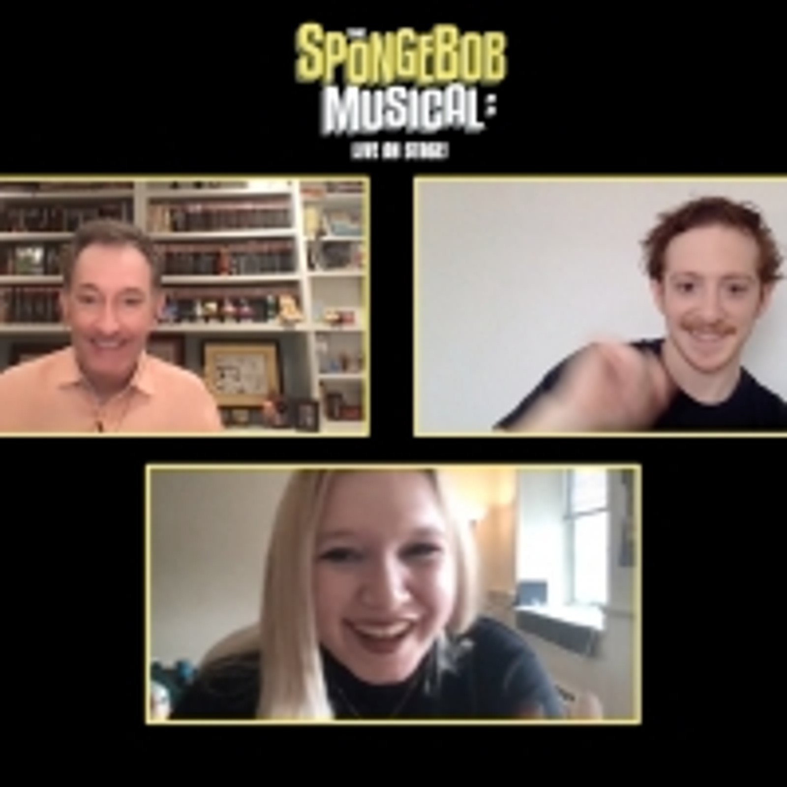 Ethan Slater & Tom Kenny Chat About THE SPONGEBOB MUSICAL on DVD