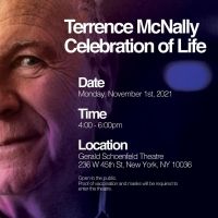 Broadway Will Gather Today to Celebrate the Life of the Late Terrence McNally