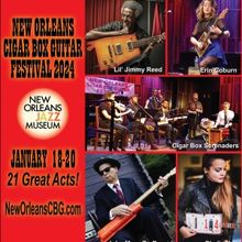8th Annual New Orleans Cigar Box Guitar Festival Returns To New Orleans Jazz Museum