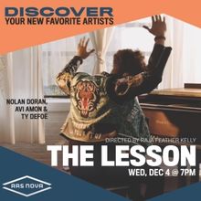 THE LESSON Comes to Ars Nova Next Month