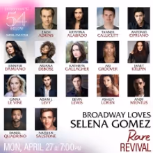 Ariana DeBose, Andy Mientus and More to Perform at BROADWAY LOVES SELENA GOMEZ at…