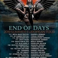 Drummer Jordan Cannata (Adrenaline Mob, Stereo Satellite) On European Tour with Dark…
